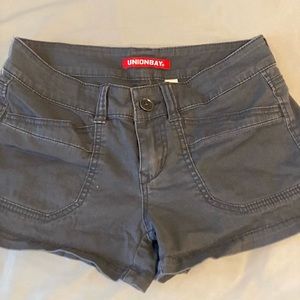 Grey shorts, size 3, Union Bay, great condition